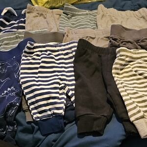 !! Assorted Baby Pants Set 3 Mos.   7